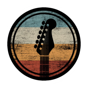 Acoustic Guitar Sunset