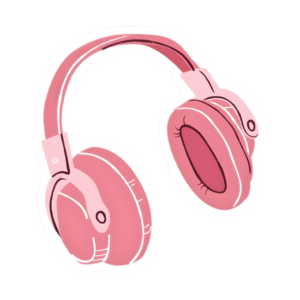 Pink Headphones