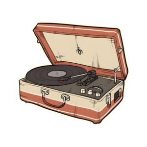 Vintage Record Player