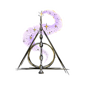Deathly Hallows Floral