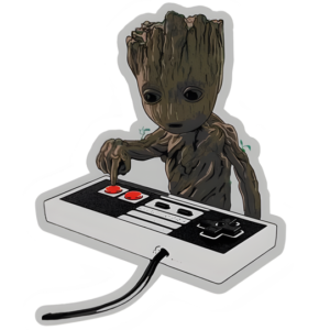 Baby Groot Laptop