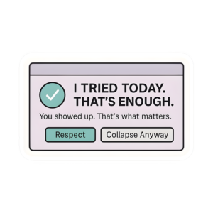 I TRIED ENOUGH