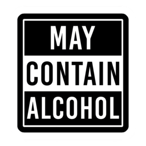 MAY CONTAIN ALCOHOL