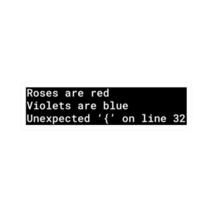 Syntax Error