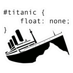 Titanic Float