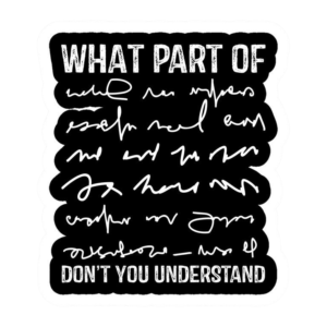 Doctor writing